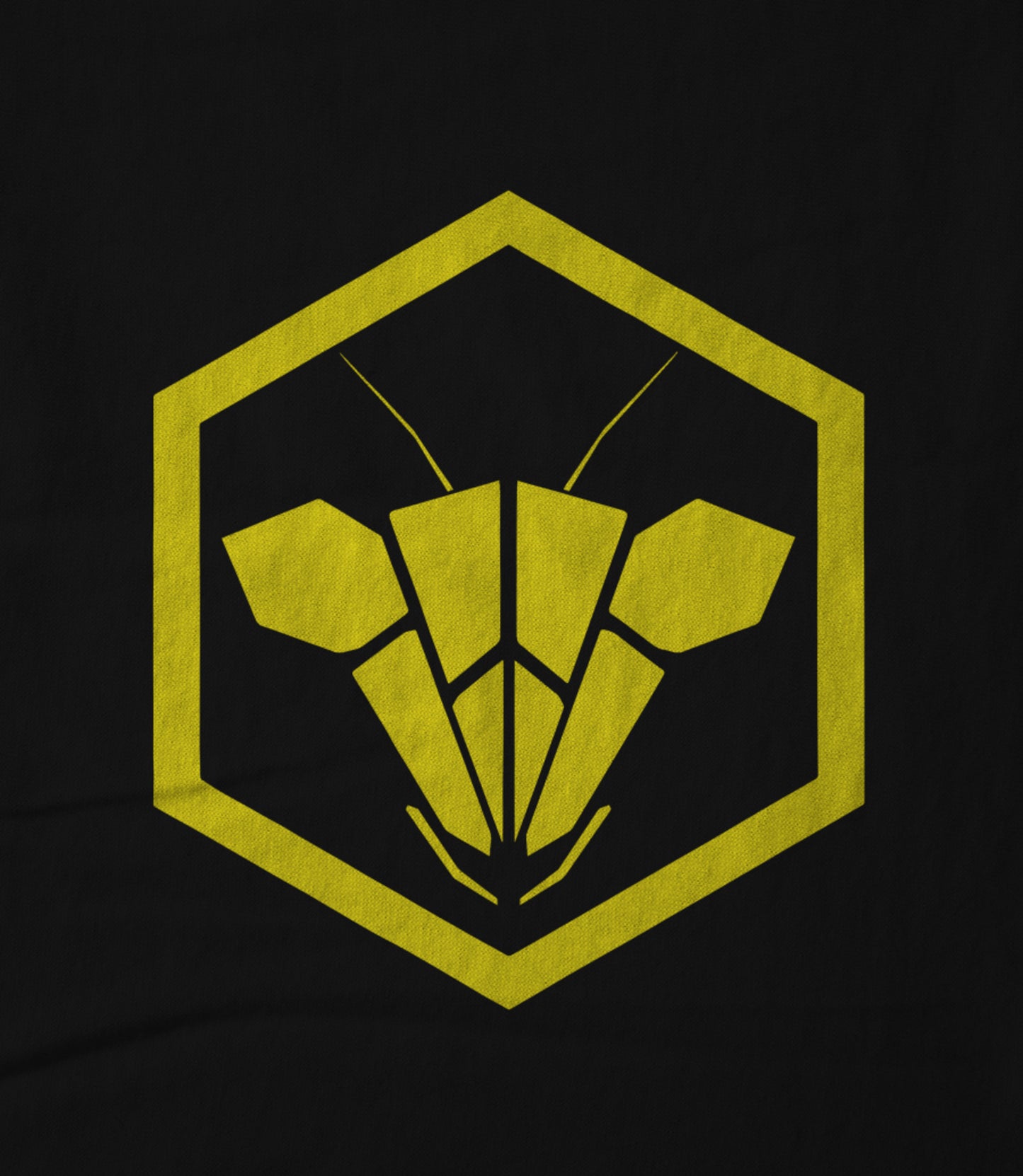 Yellow Mantis Head Unisex T-shirt