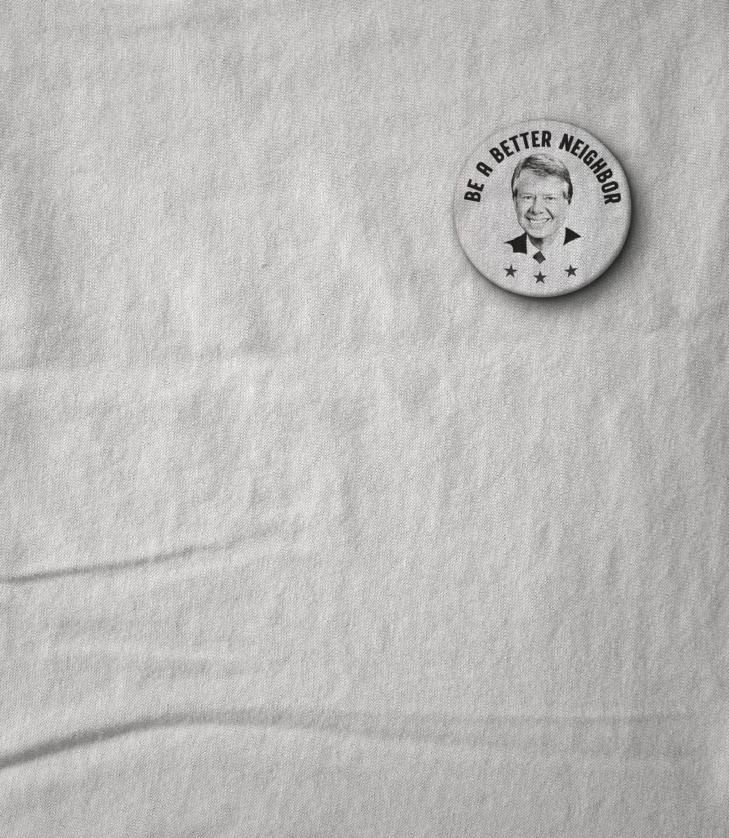Meet John Doe Carter - Button Style Unisex T-shirt