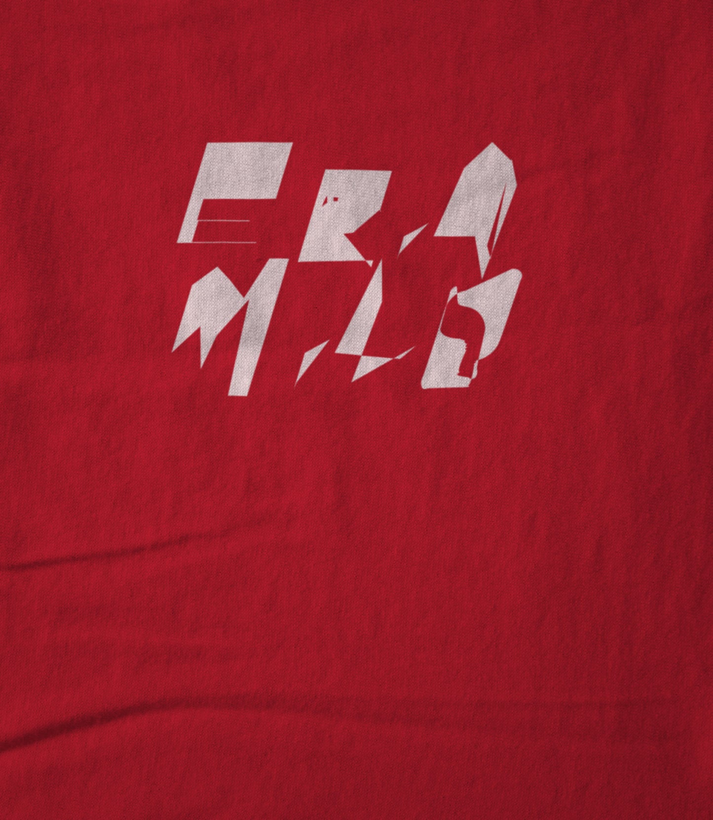 EM-White Font-RED- Unisex T-shirt