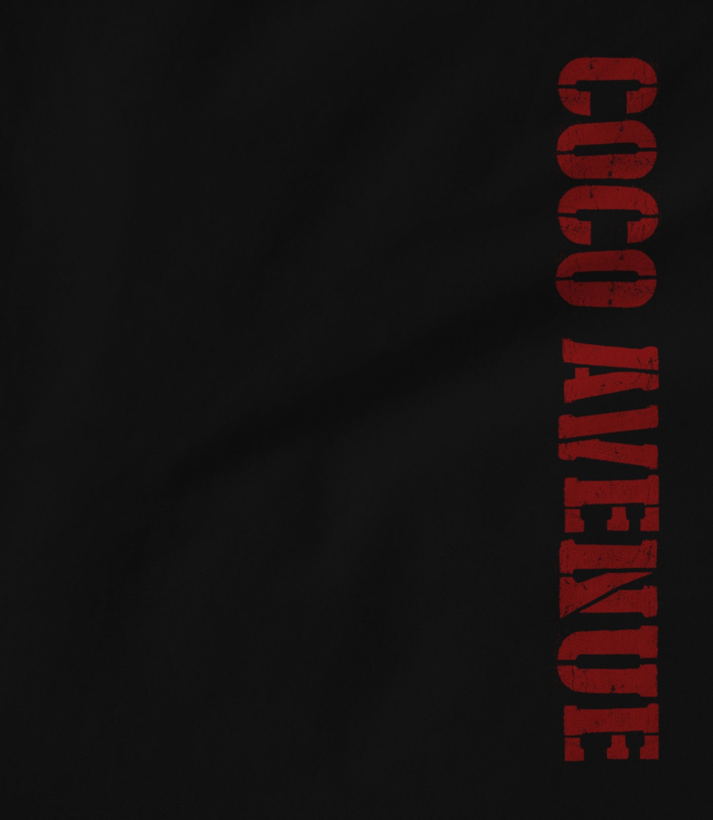 Coco Avenue (Red Side Logo) Unisex T-shirt