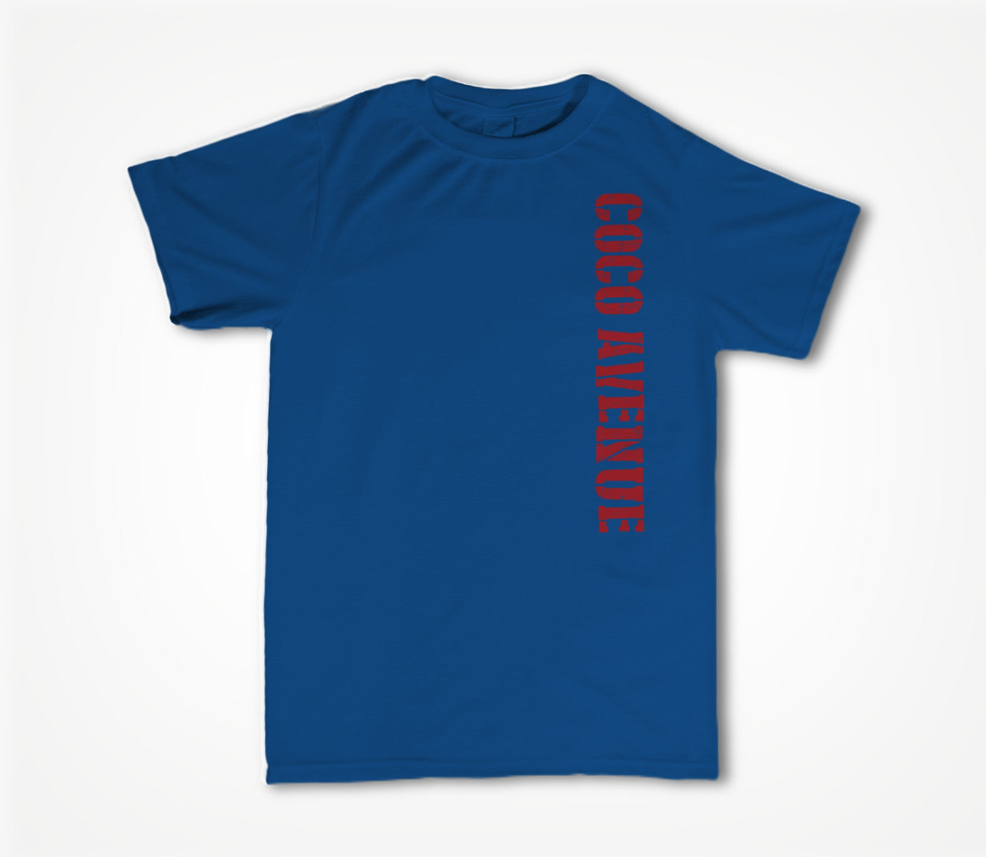 Coco Avenue (Red Side Logo) Unisex T-shirt