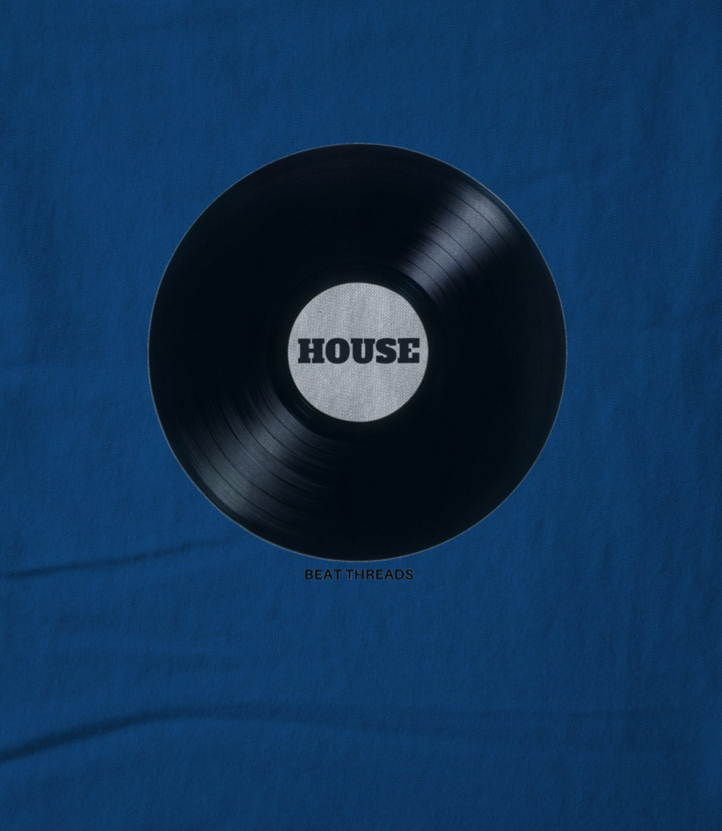 RECORD - HOUSE - BLUE Unisex T-shirt