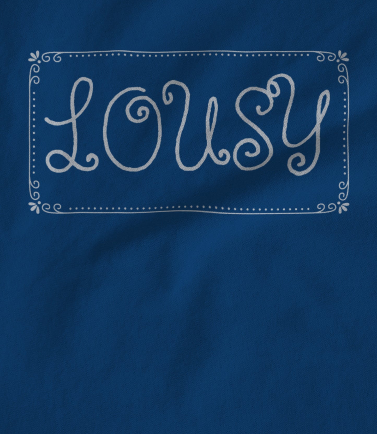 Lousy v2 - Blue Hoodie