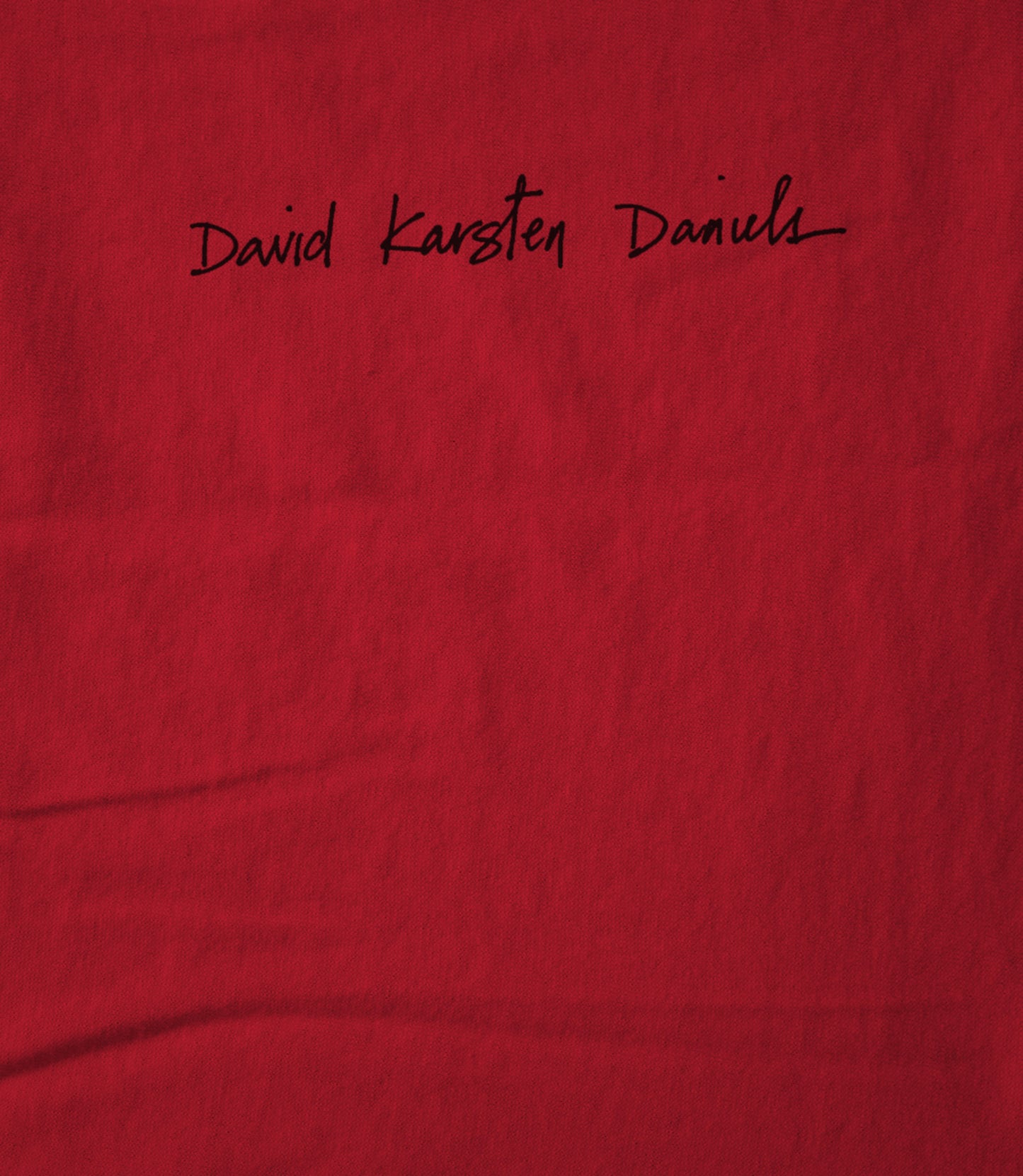 DKD Logo on Red Hoodie