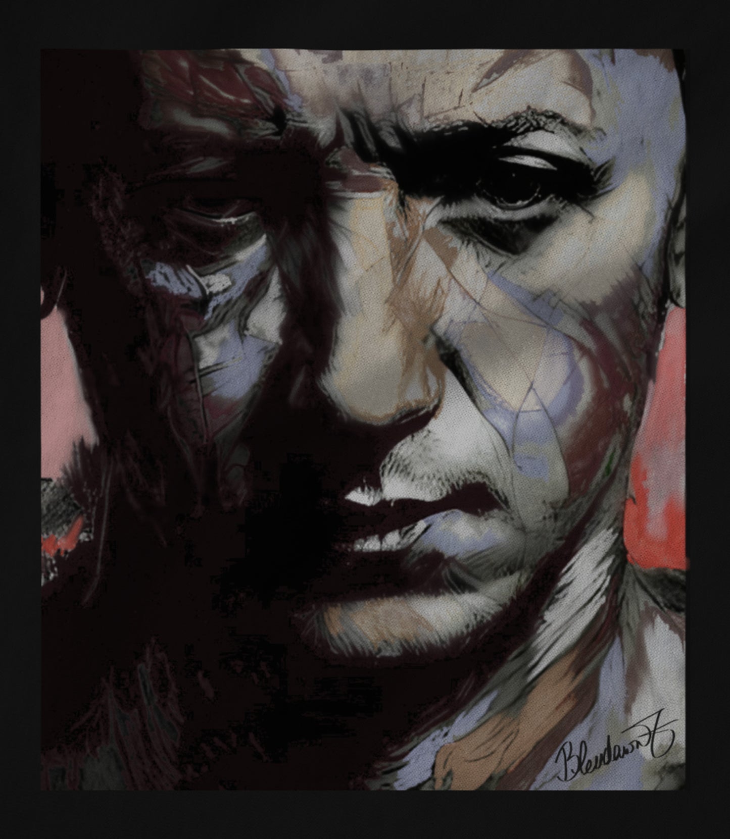Chester Bennington- Blue Hoodie