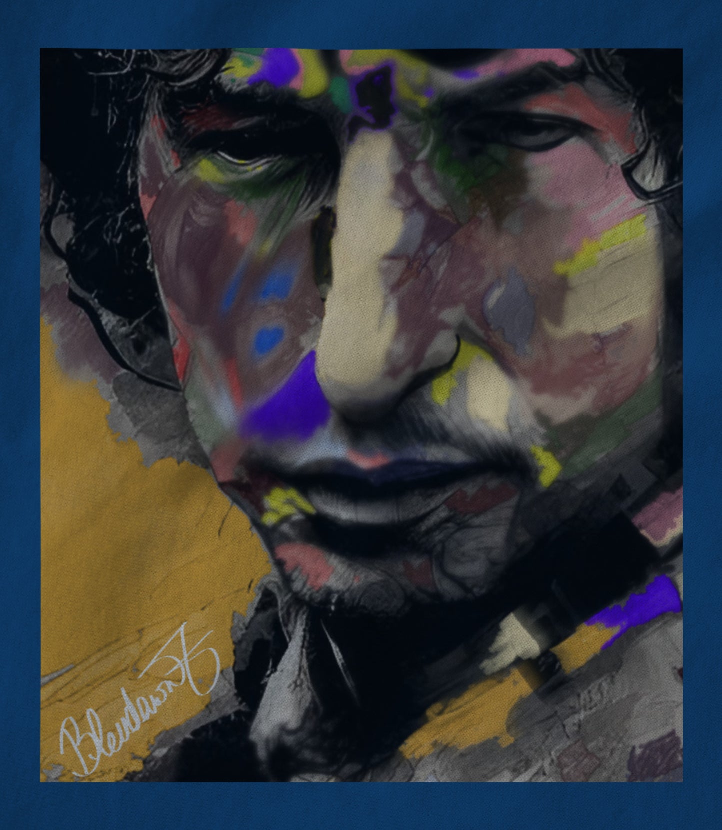 Bob Dylan - painted Women's T-shirt