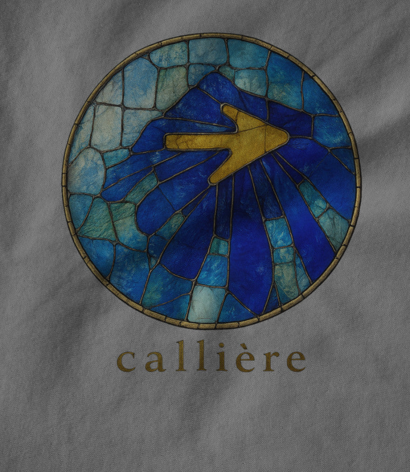 Solar Stained Glass Shell - Heather Grey
