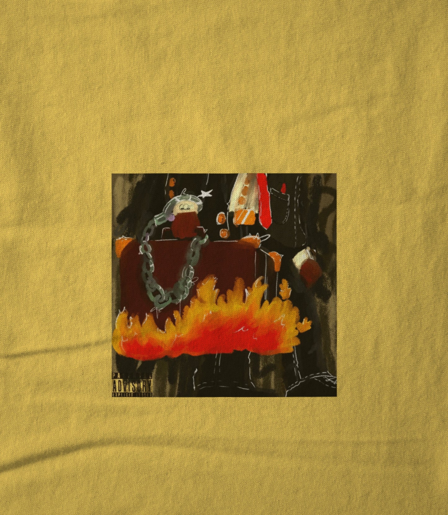 Suit & Attaché (Yellow) Unisex T-shirt