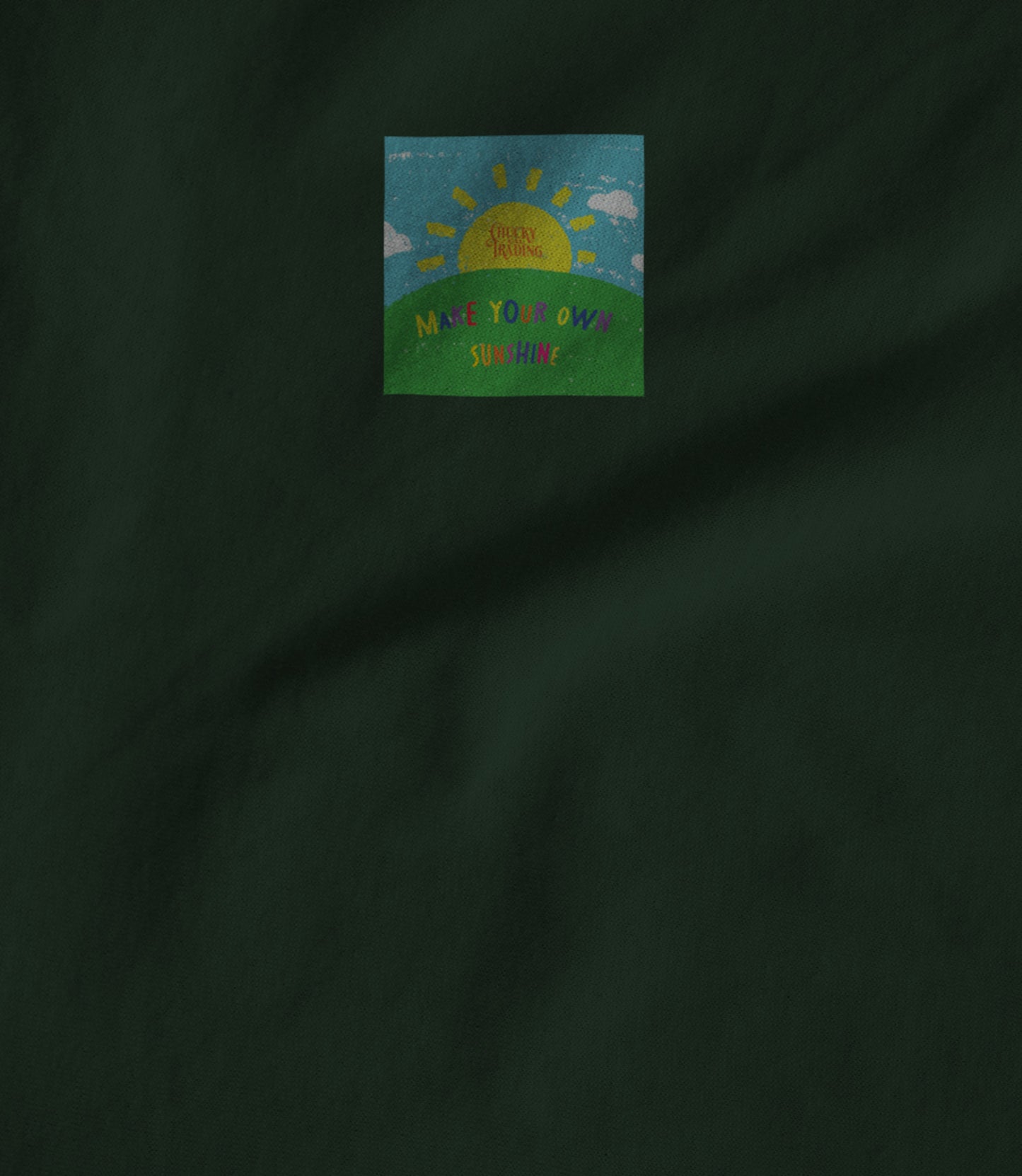Forest Green w/ Sunshine Unisex T-shirt