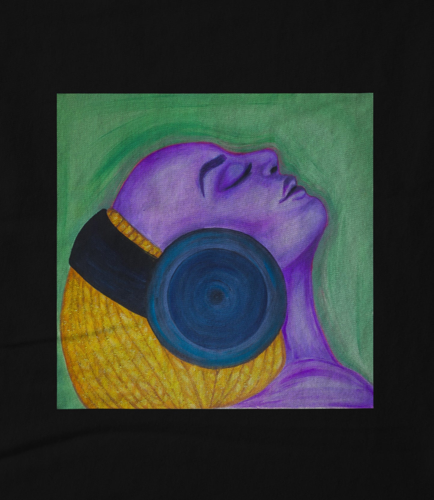 headphone girl Unisex T-shirt