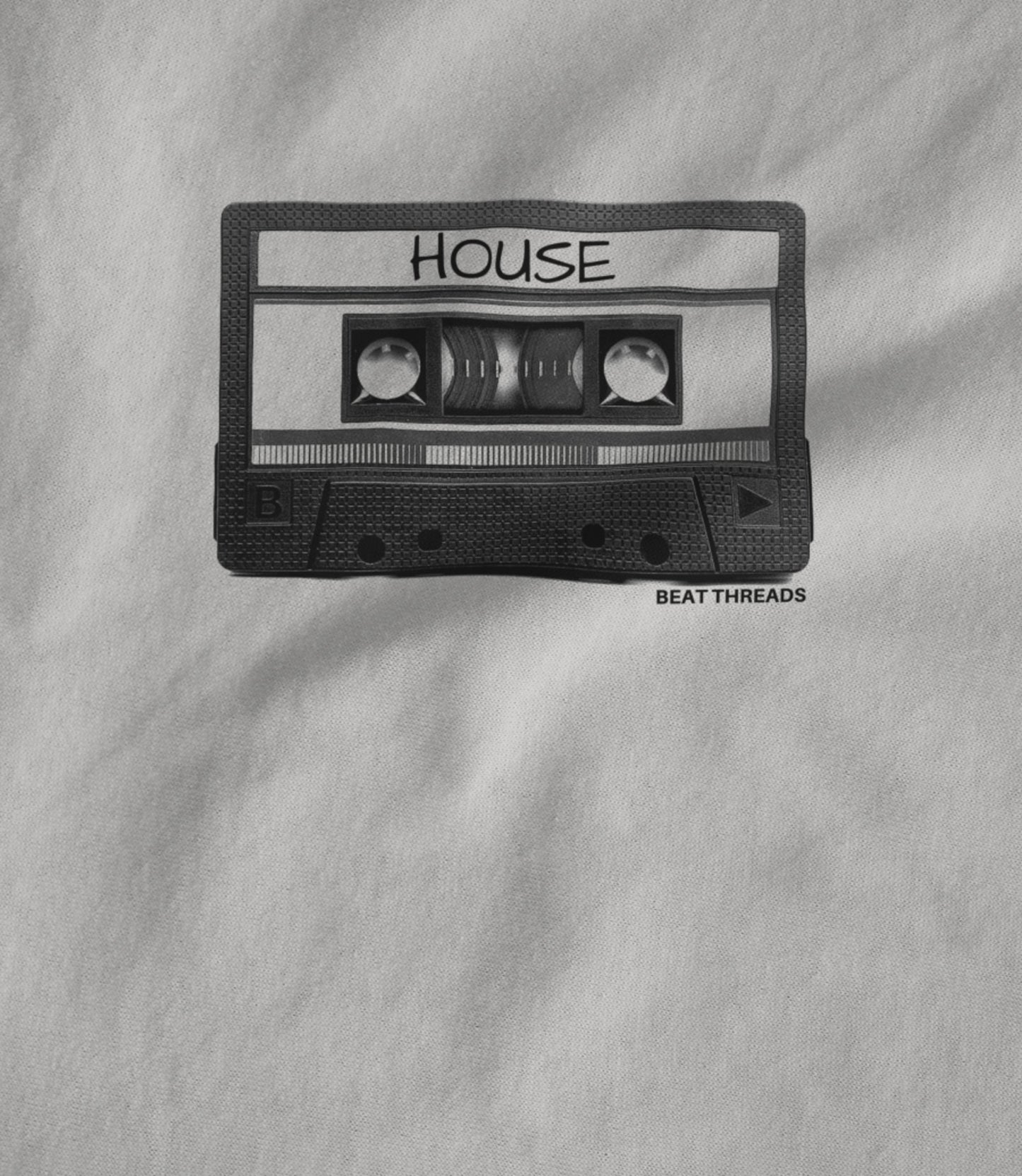 Old School Mix Tape - HOUSE- WHITE Hoodie