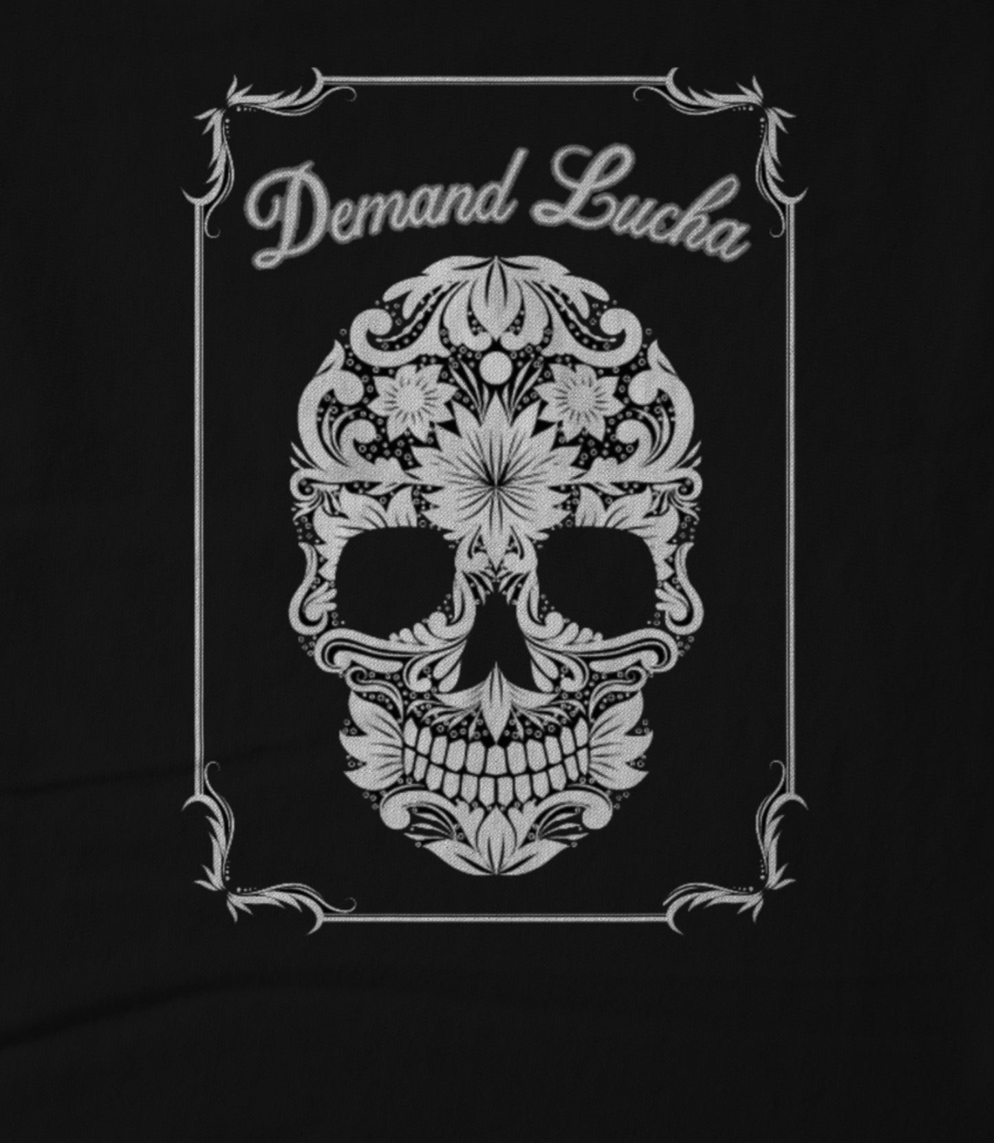 Flower Skull Hoodie