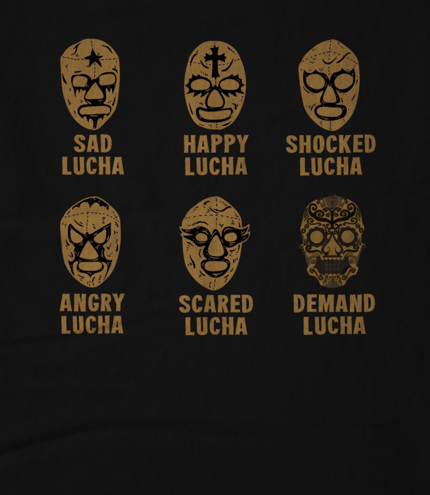 Lucha Emotions Unisex T-shirt