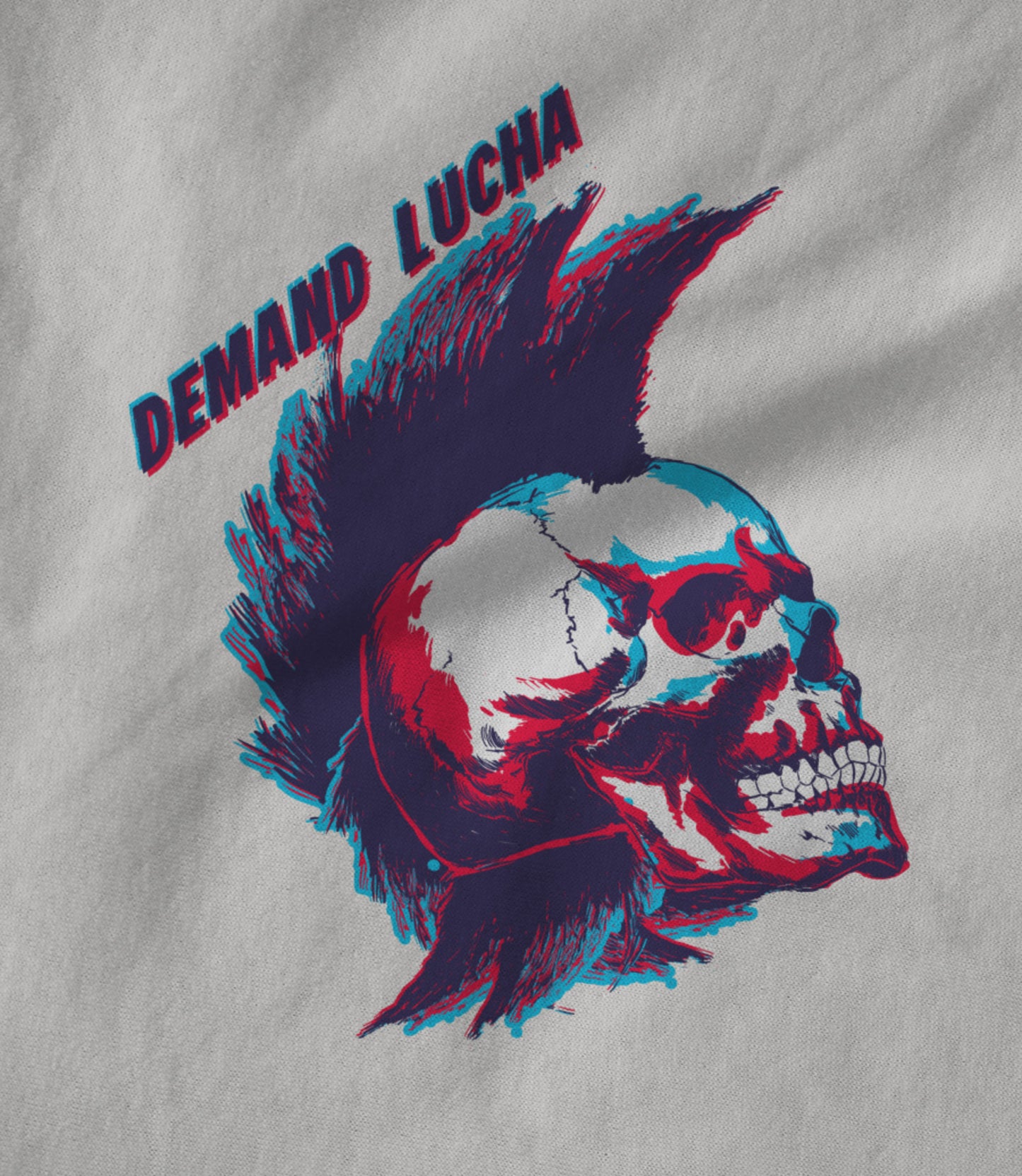 Mohawk Skull Unisex T-shirt