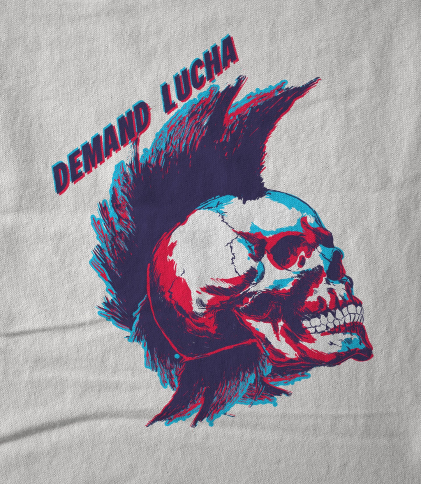 Mohawk Skull Hoodie