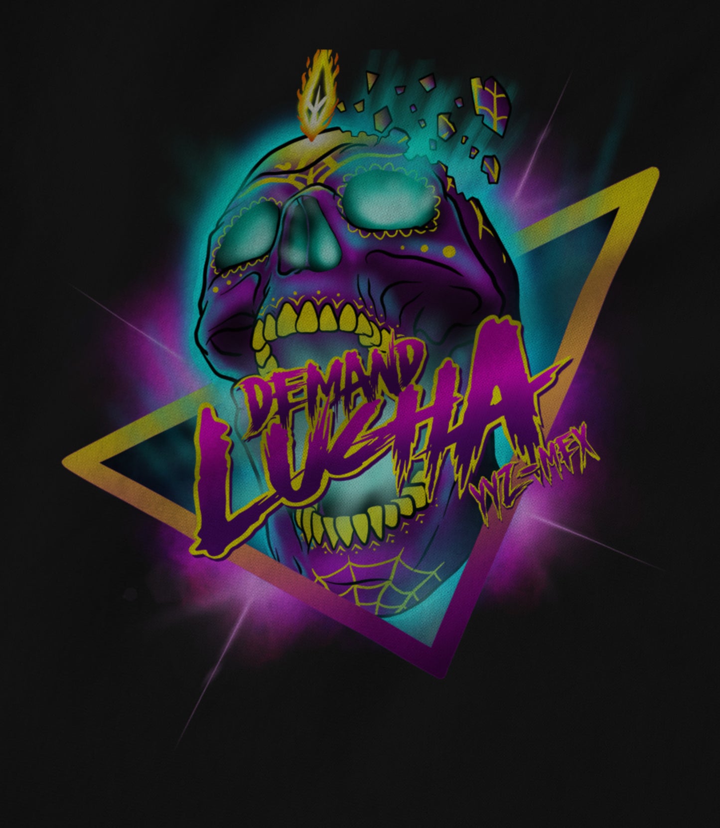 Neon Skull Logo 2023 Hoodie