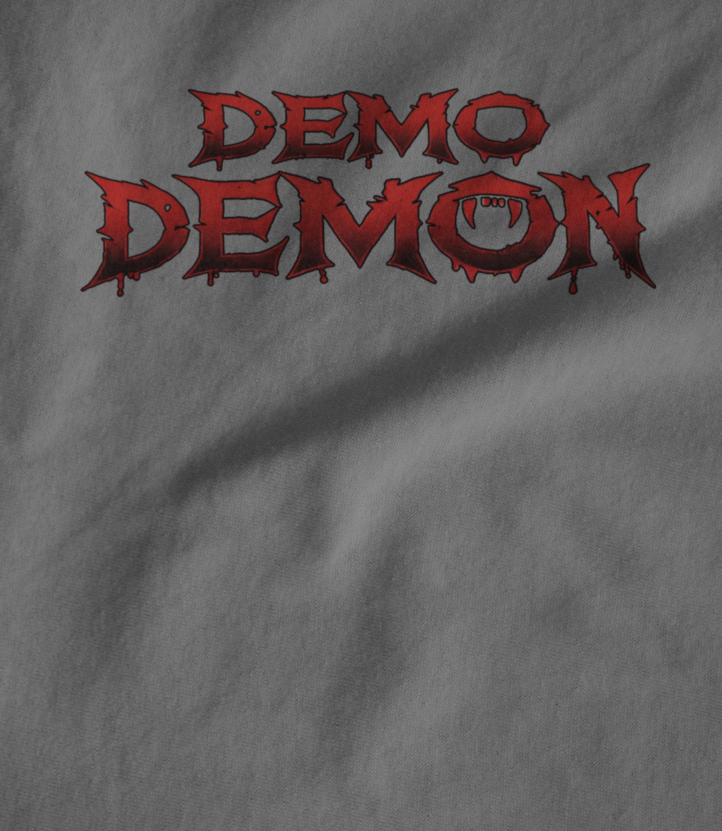 Demon Fangs - (Grey) Unisex T-shirt