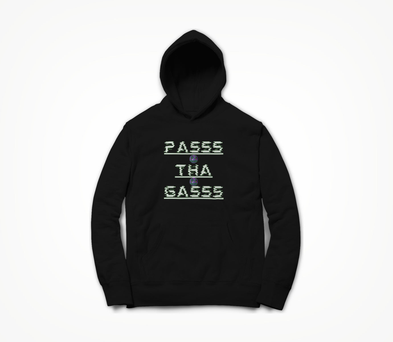 PASSS THA GASSS BLACK Hoodie