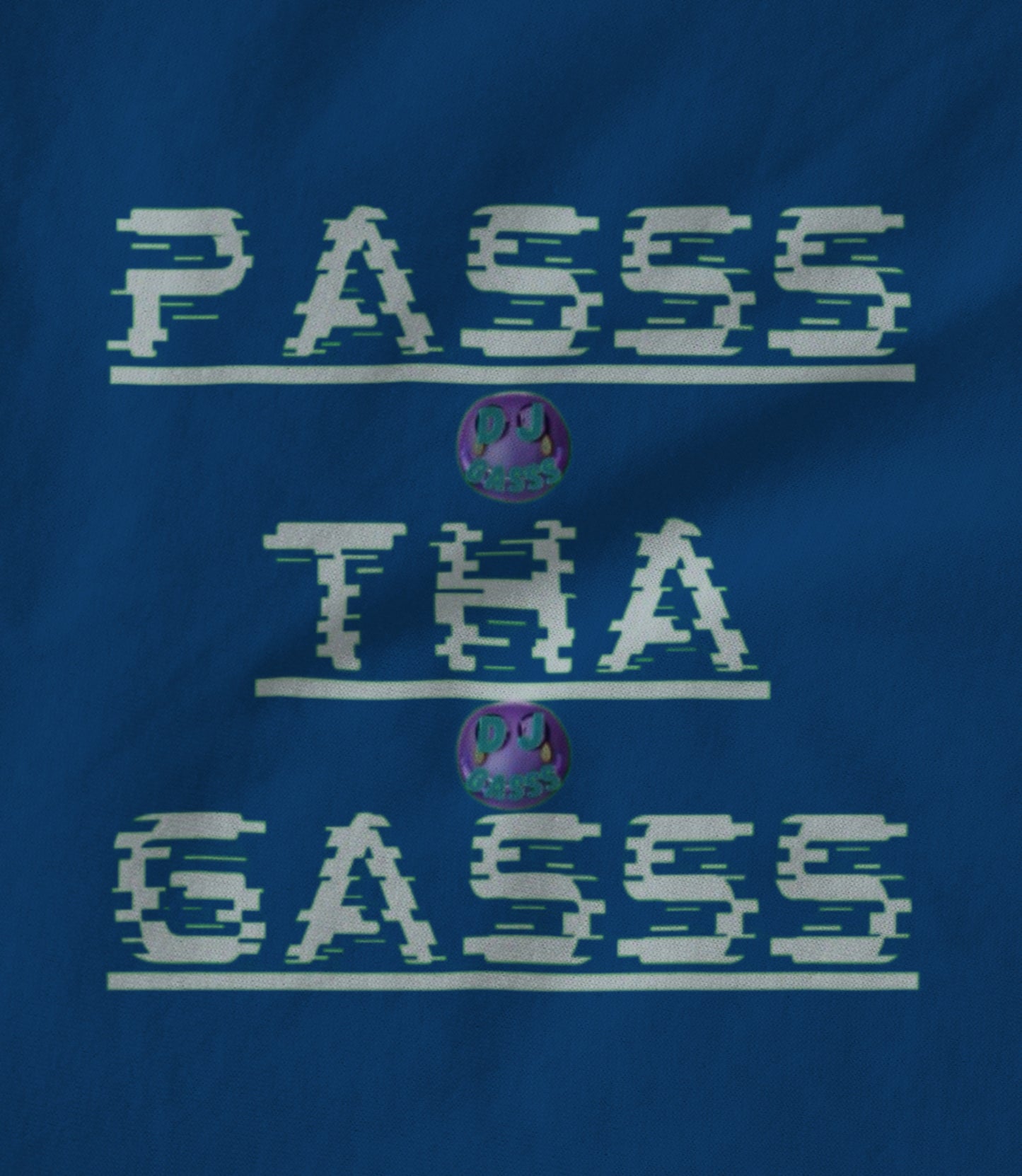 PASSS THA GASSS BLUE Women's T-shirt