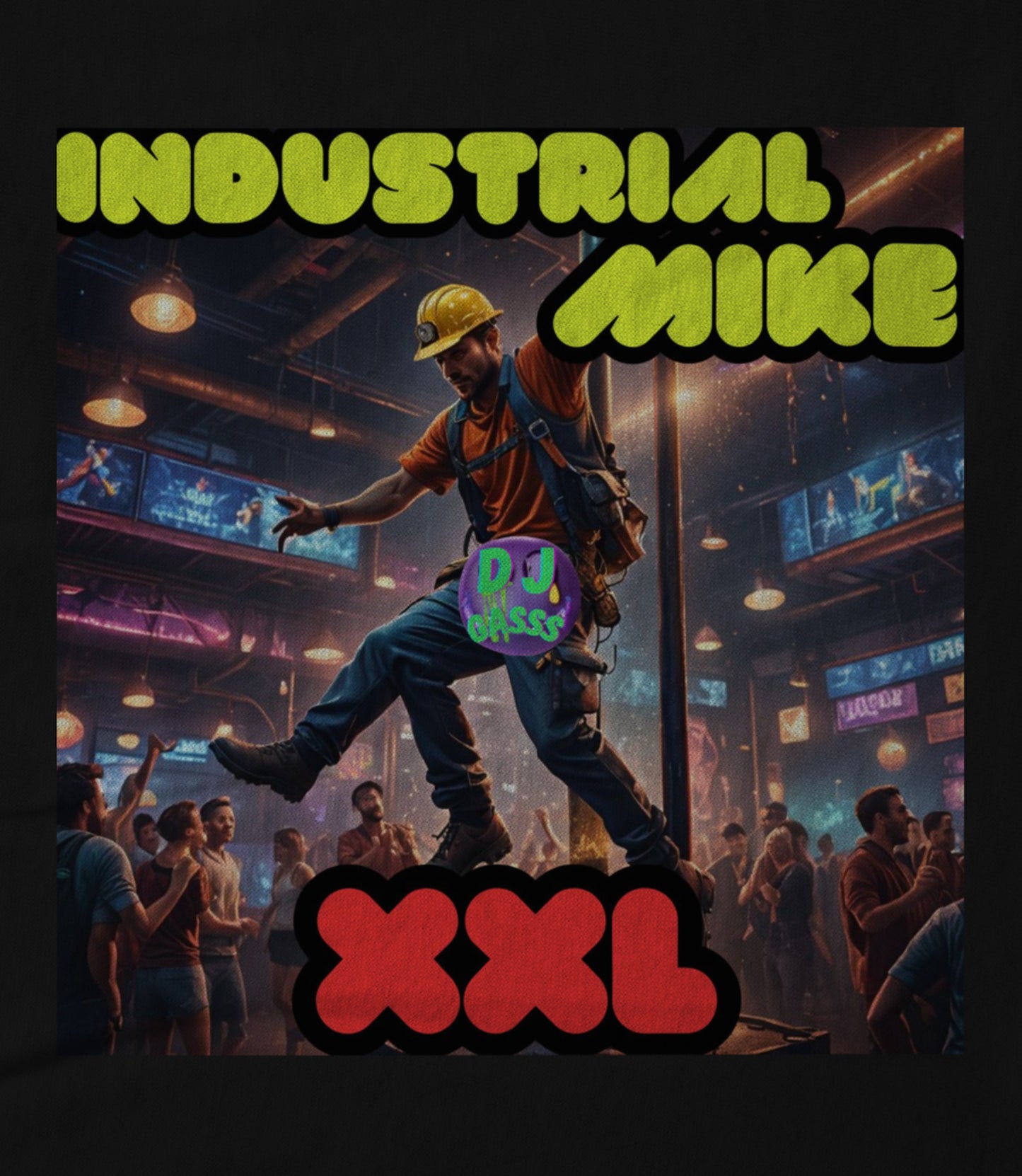 Industrial Mike XXL Hoodie