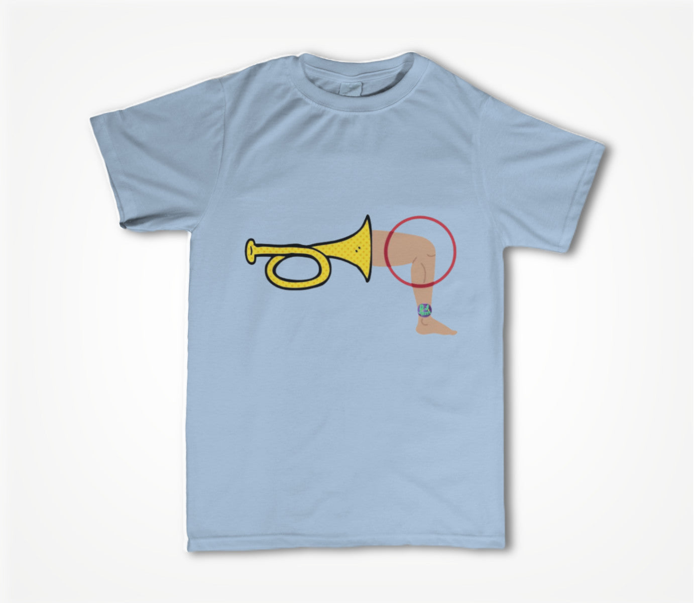Horn Knee Unisex T-shirt
