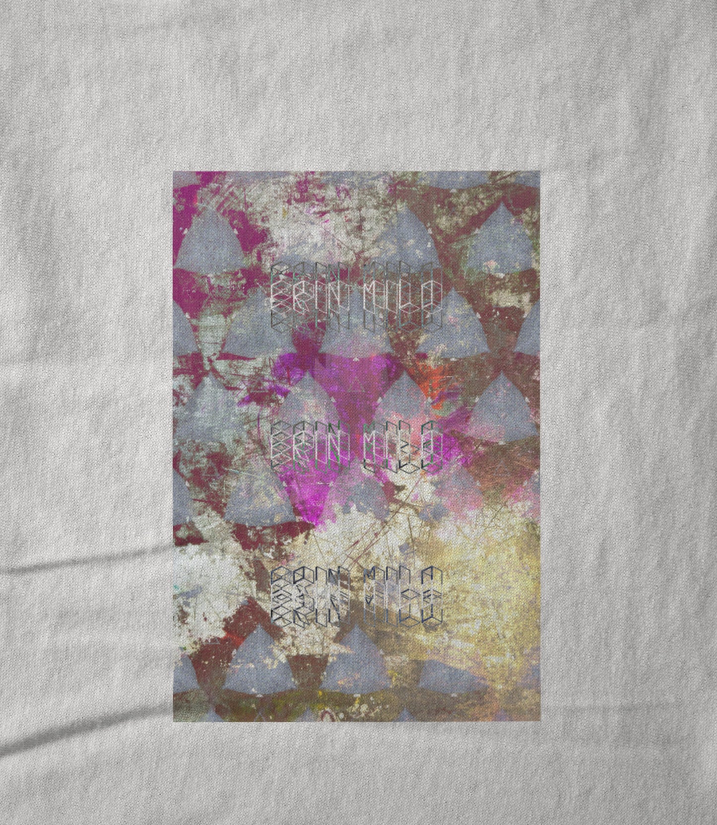 PYRA-MAGENTA-WHITE- Unisex T-shirt