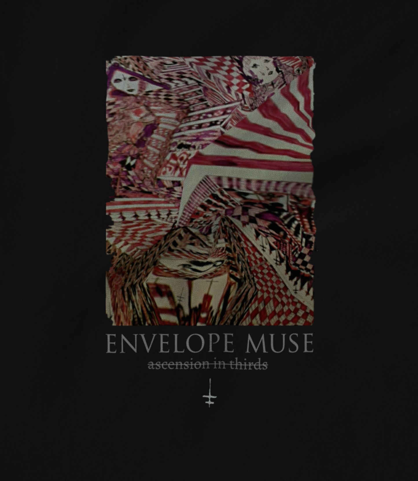 Envelope Muse - ascension in thirds ( - Black) Unisex T-shirt