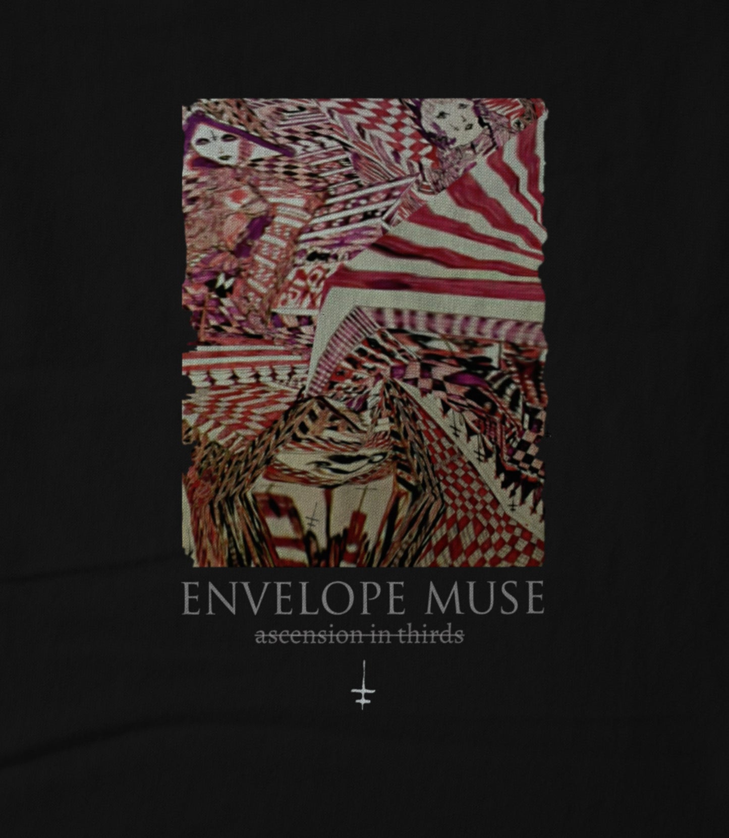 Envelope Muse - ascension in thirds ( - Black) Hoodie