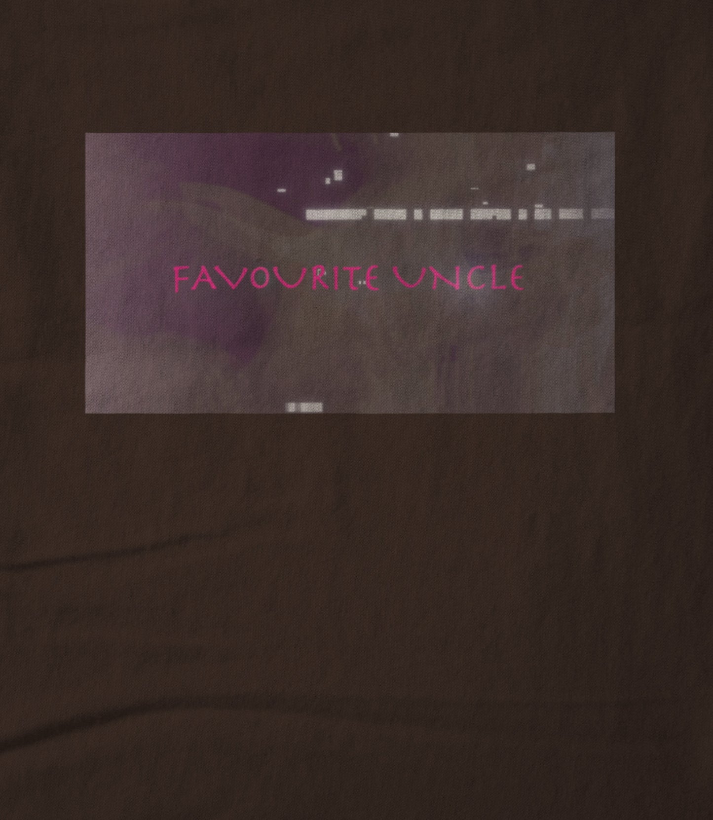 Favourite Uncle - New Logo Brown Unisex T-shirt