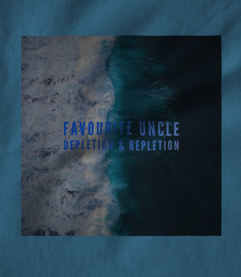Depletion and Repletion cover art aqua blue