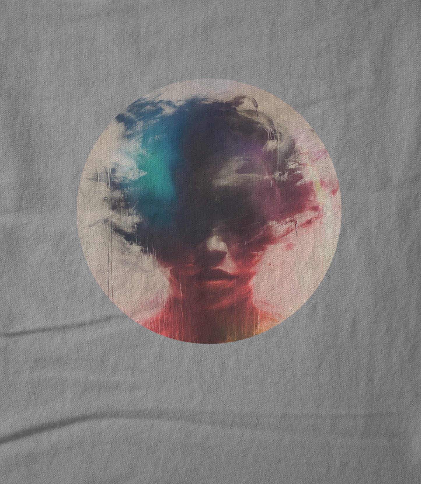 Silent Blur Heather Grey | Limited Edition Women's T-shirt