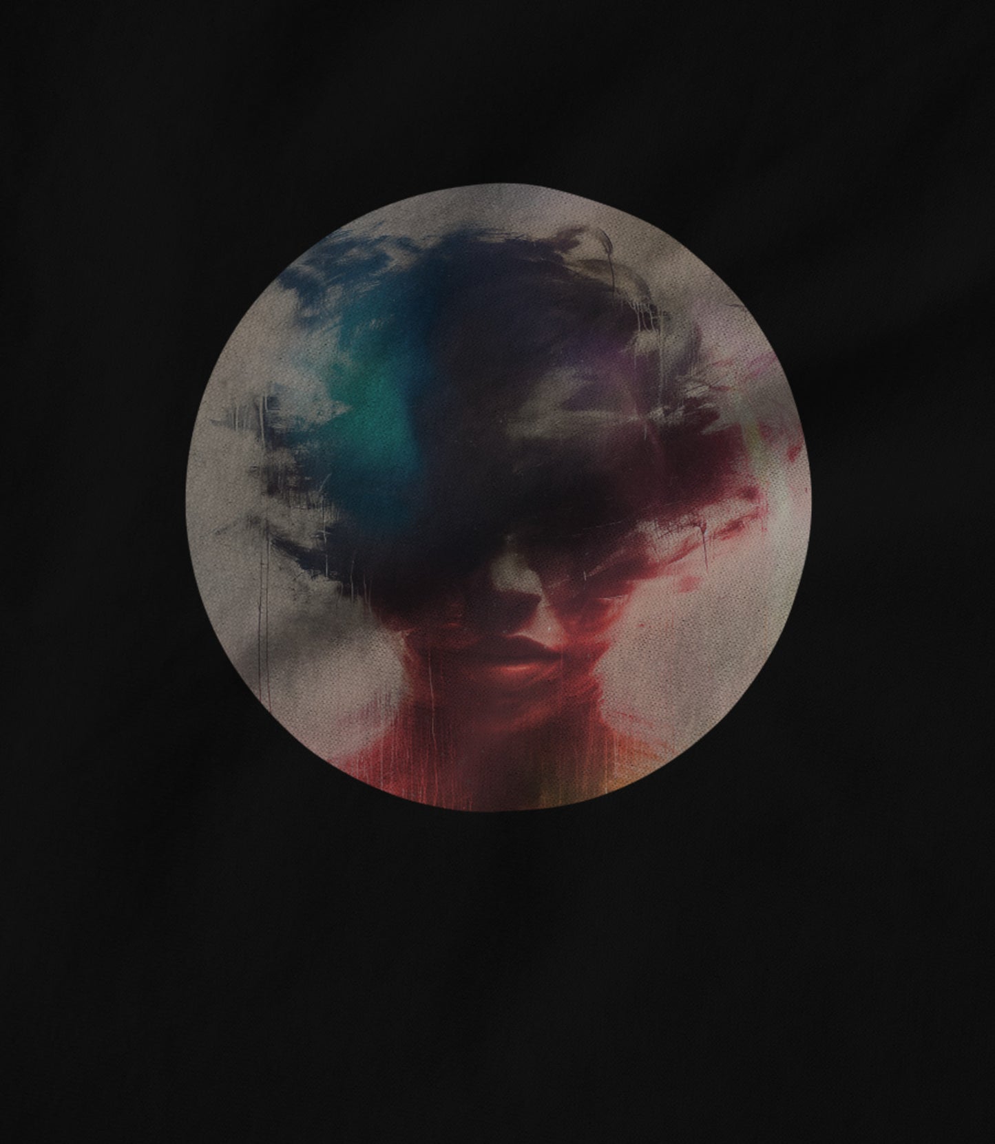 Silent Blur Black | Limited Edition Women's T-shirt