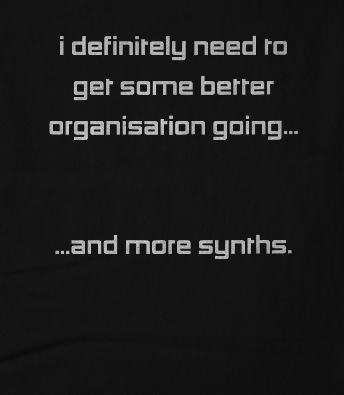 ...more Synths Unisex T-shirt