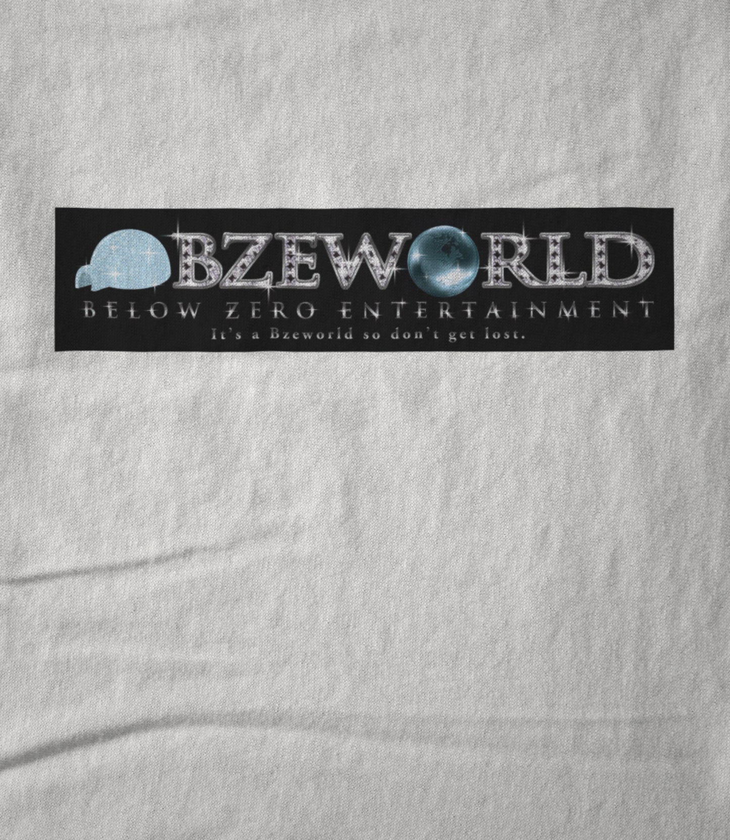 Bzeworld logo black Unisex T-shirt