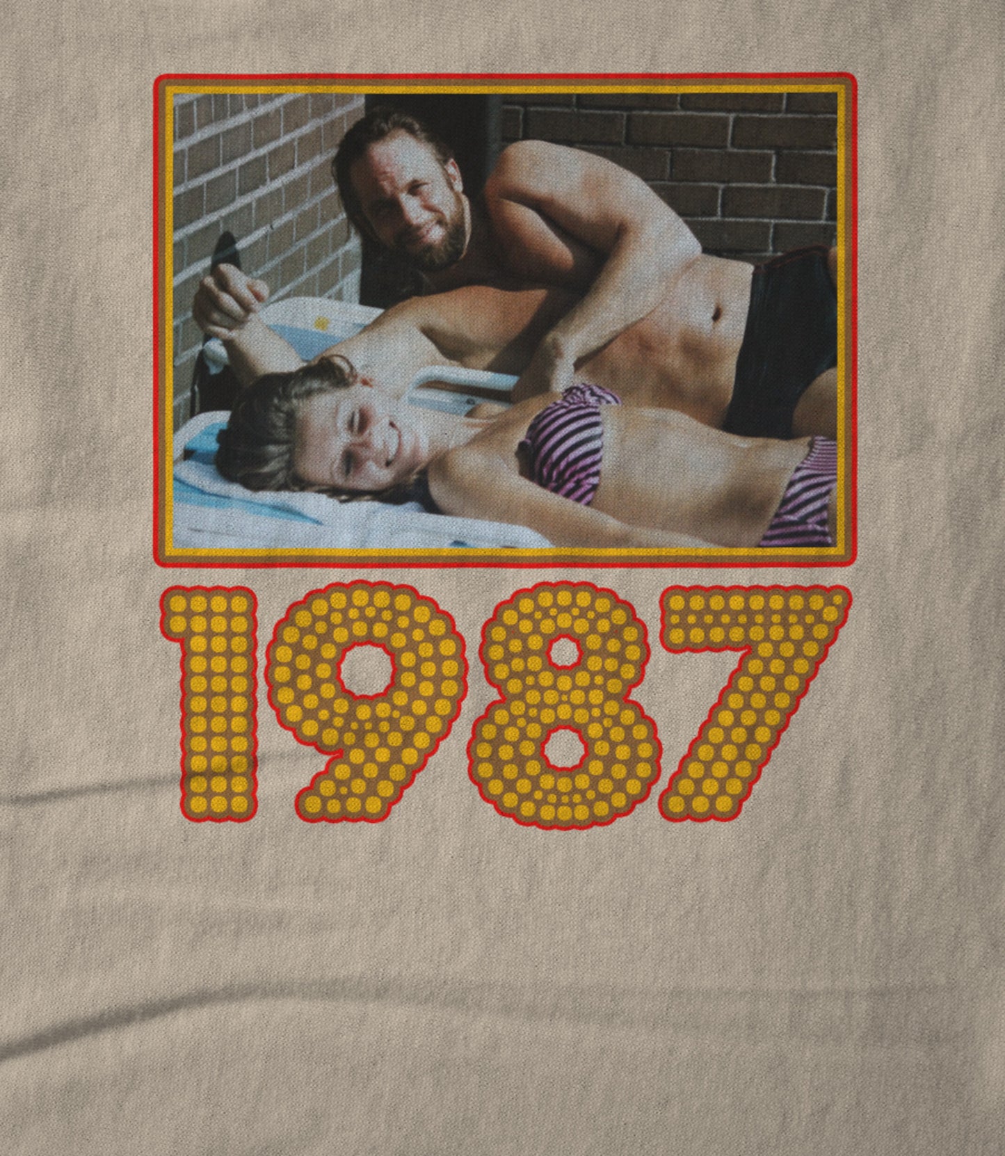Liz n Randy @ Cashman's - 1987 Unisex T-shirt