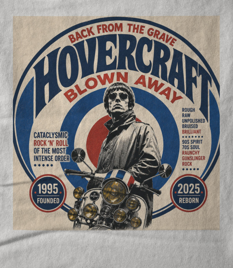 Blown Away White Merch