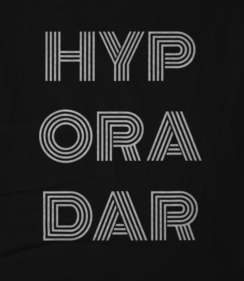 Hyporadar Name Black Tee