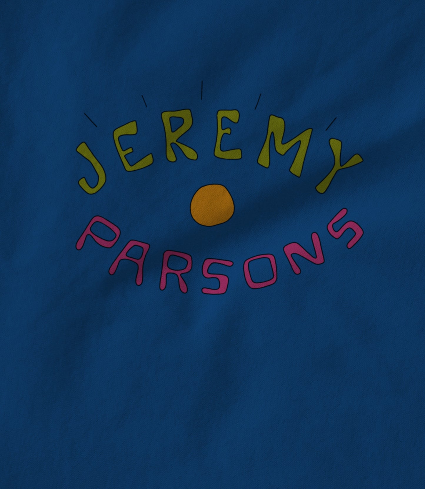 Jeremy Parsons Eye Wide Open Logo Royal Blue Unisex T-shirt