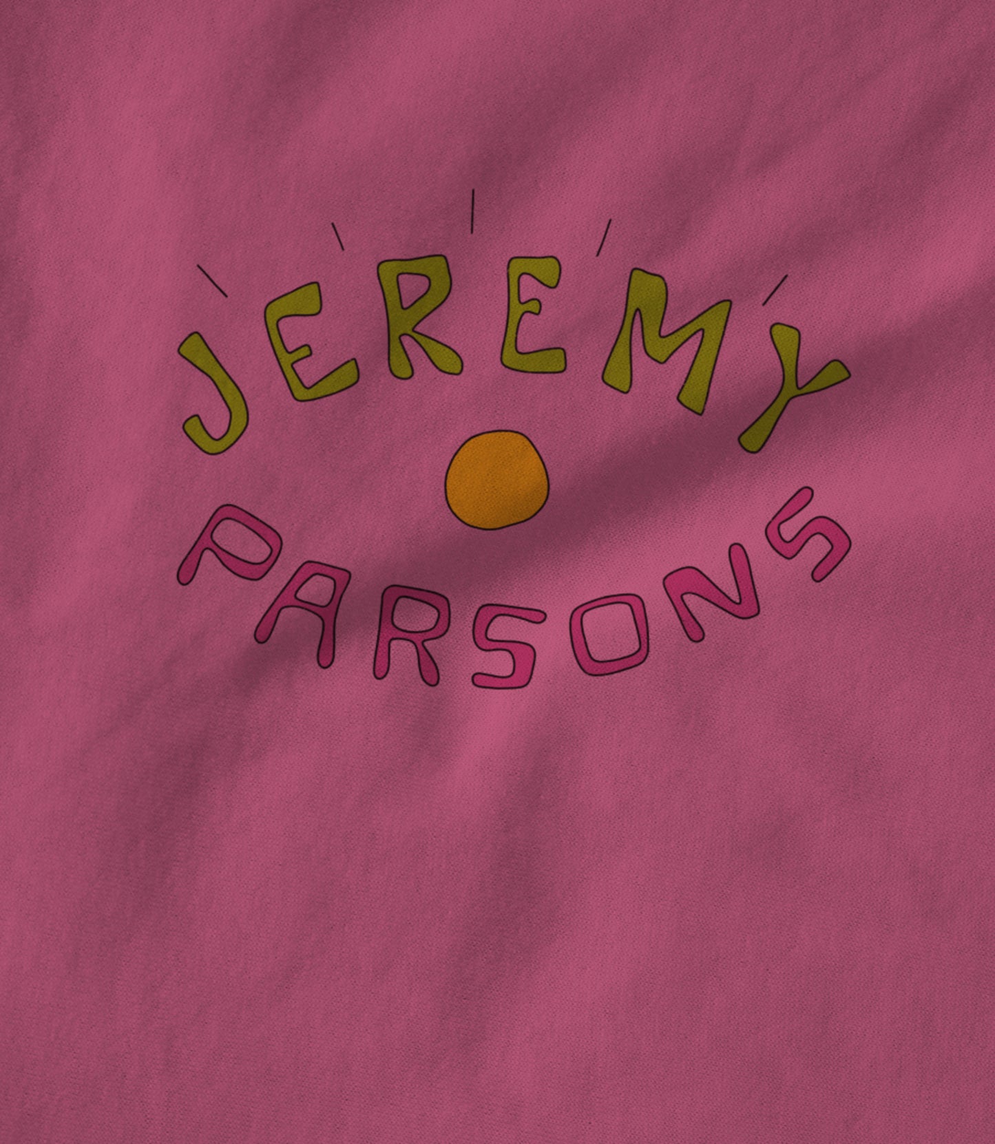 Jeremy Parsons Eye Wide Open Logo Berry Pink Women's T-shirt