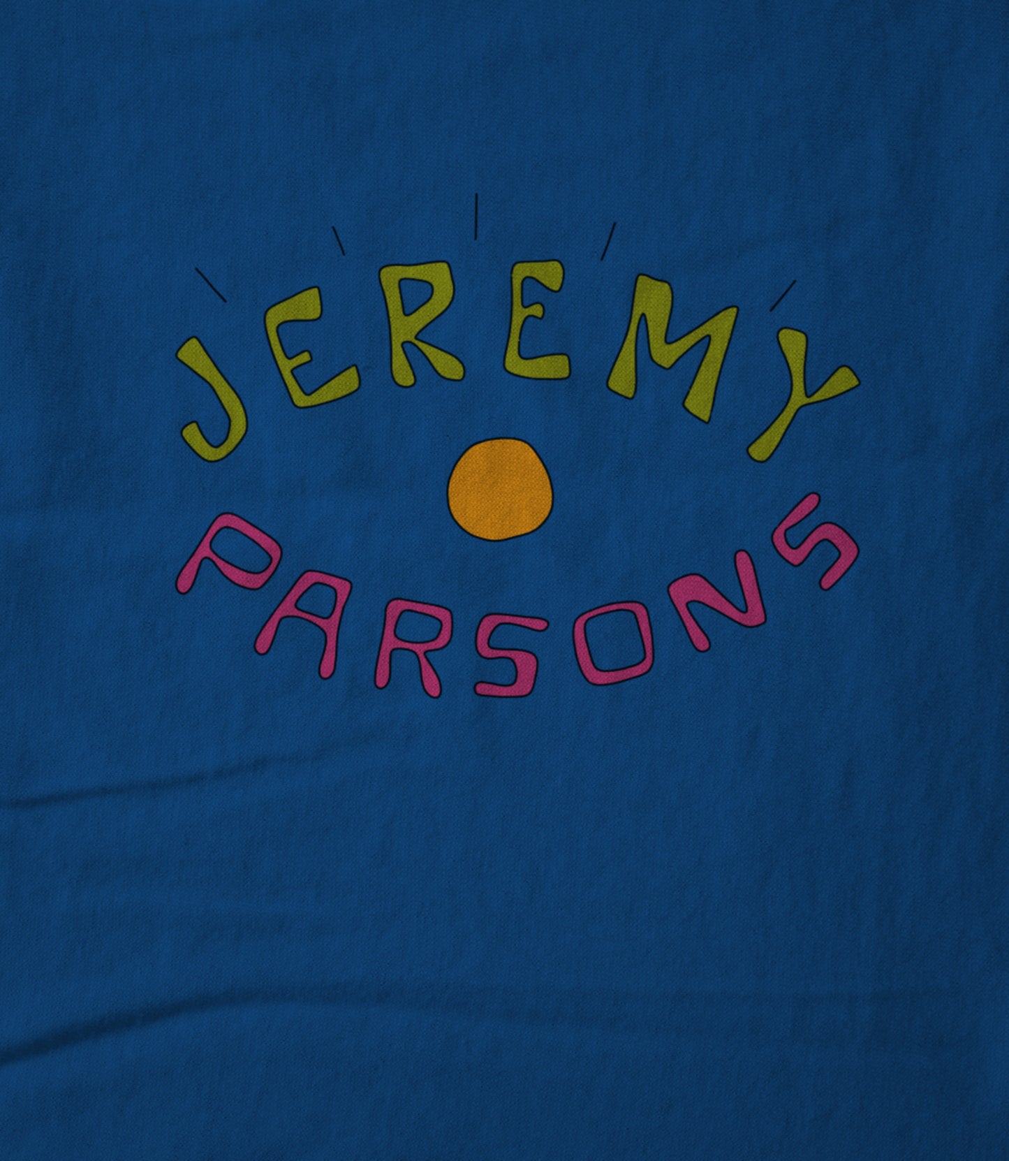 Jeremy Parsons Eye Wide Open Logo Royal Blue Women's T-shirt