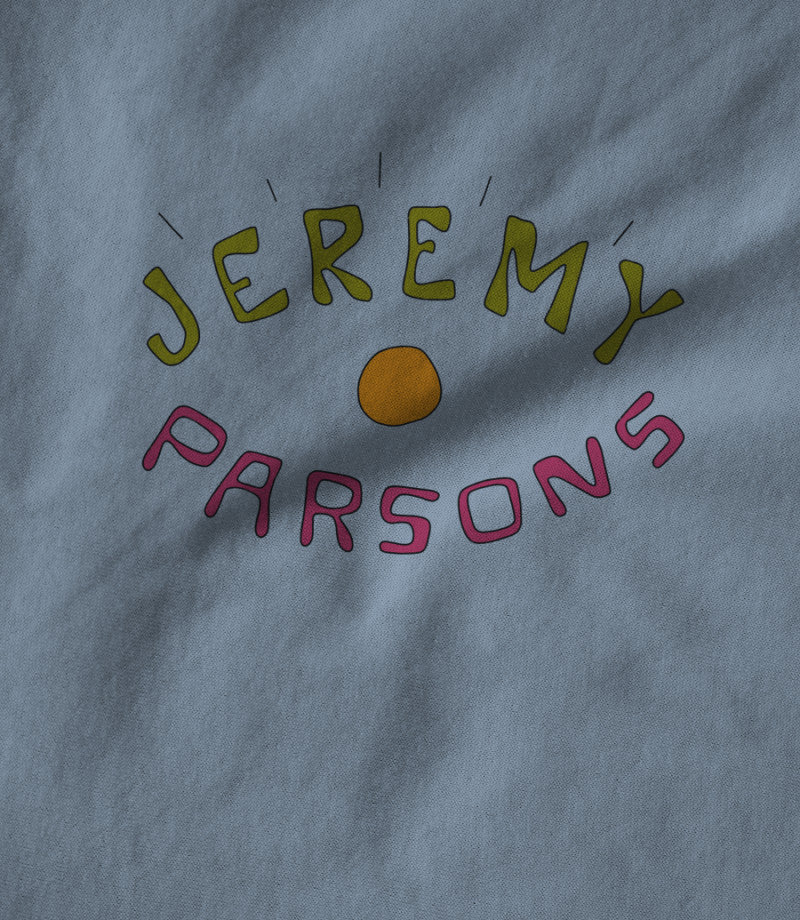 Jeremy Parsons Eye Wide Open Logo Baby Blue