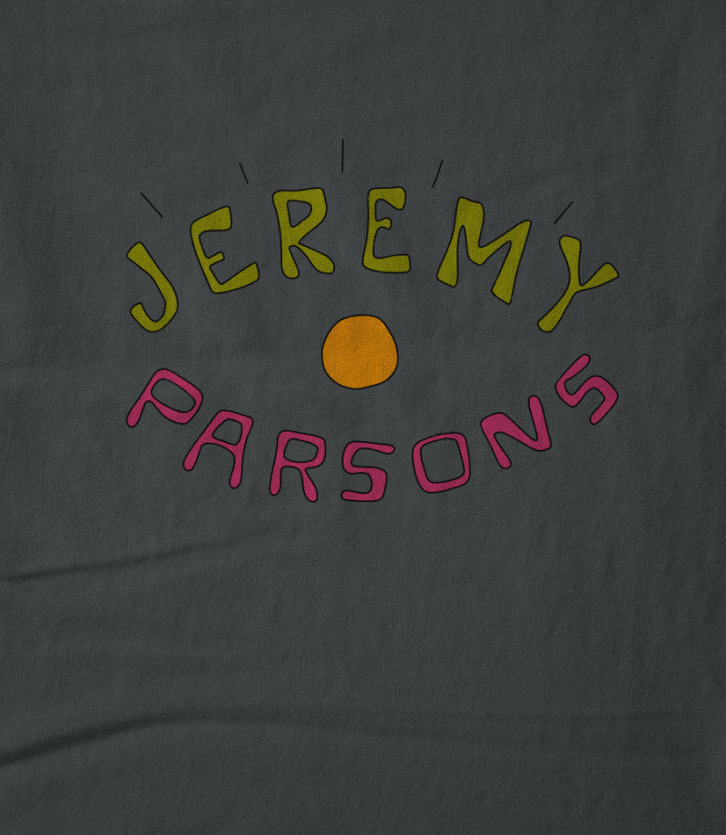 Jeremy Parsons Eye Wide Open Logo Dark Grey