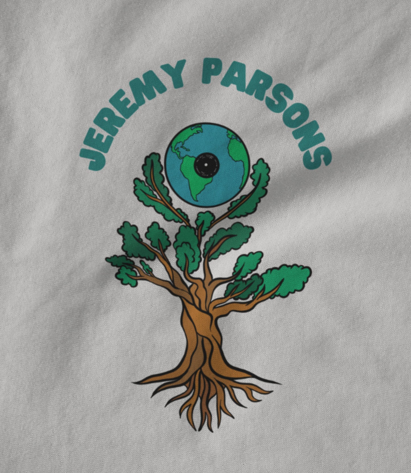 Jeremy Parsons Sit and Spin Logo White Women's T-shirt