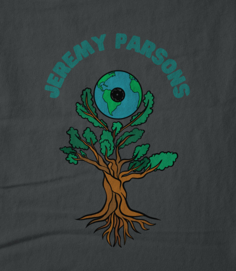 Jeremy Parsons Sit and Spin Logo Dark Gray