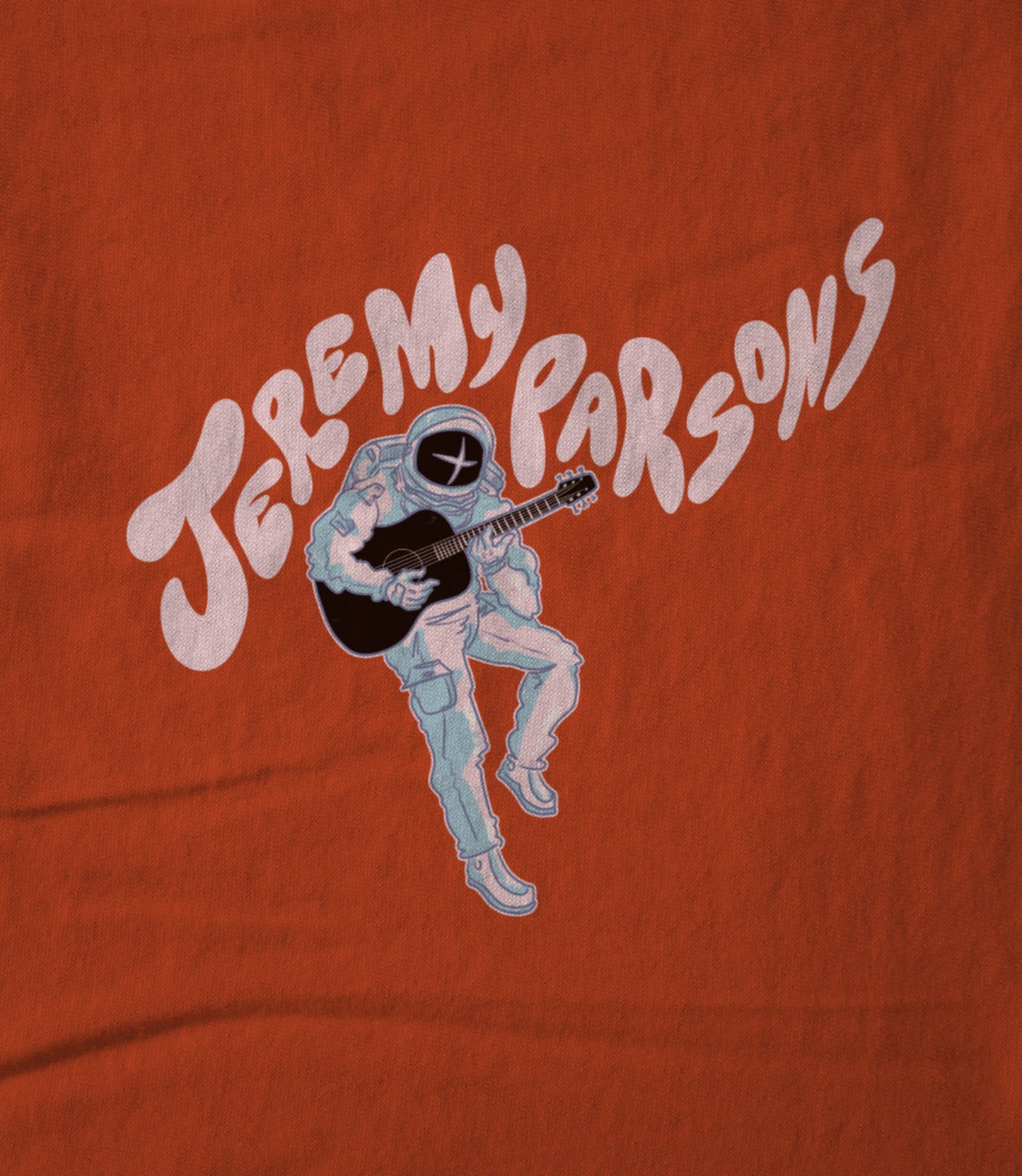 Jeremy Parsons Space Cadet Orange Unisex T-shirt