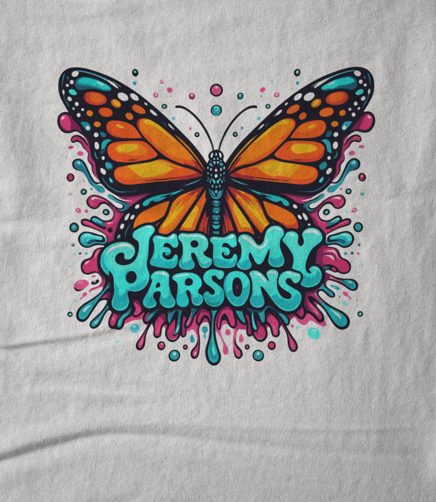 Jeremy Parsons Psychedelic Butterfly Women's T-shirt