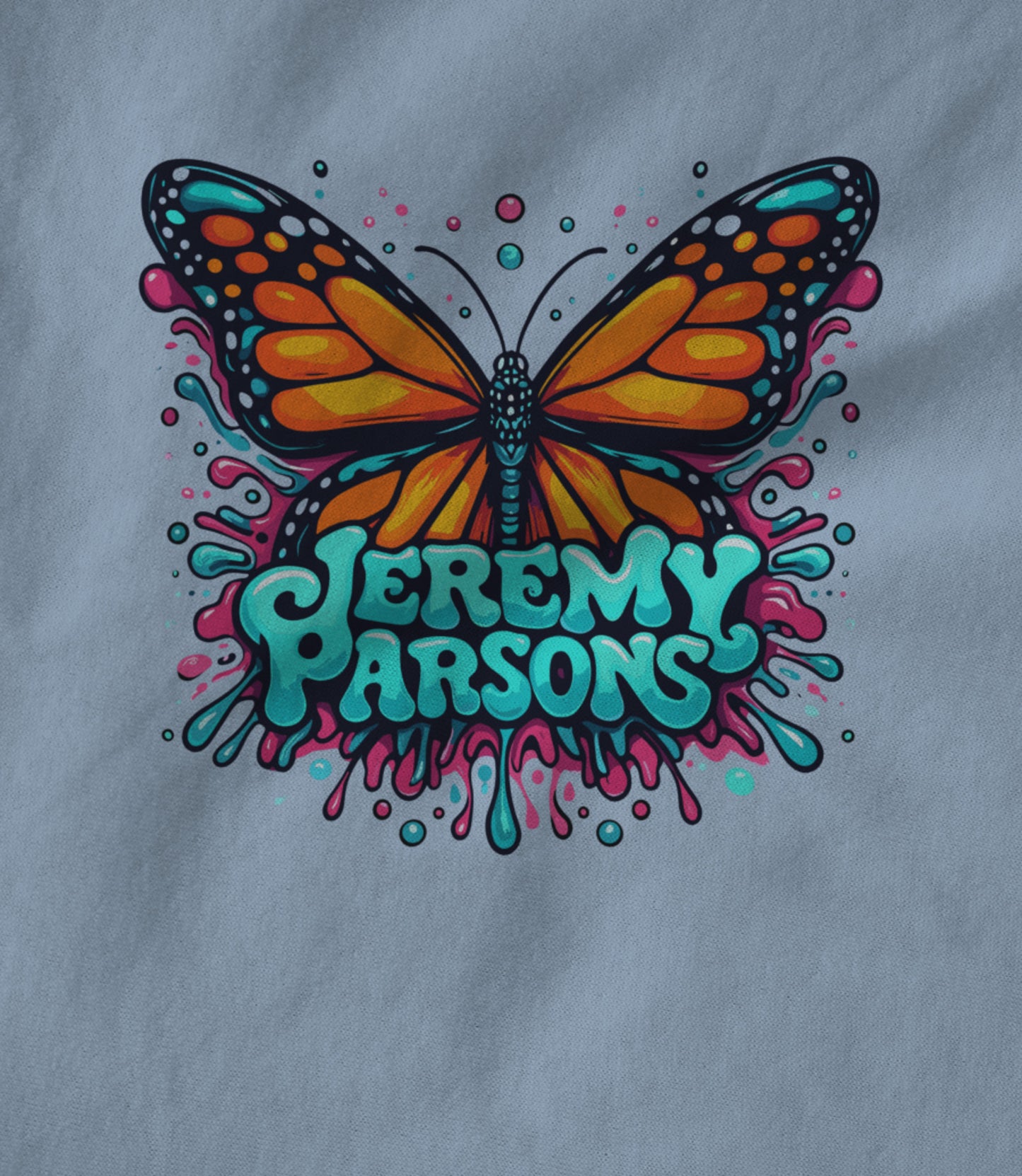 Jeremy Parsons Psychedelic Butterfly Hoodie