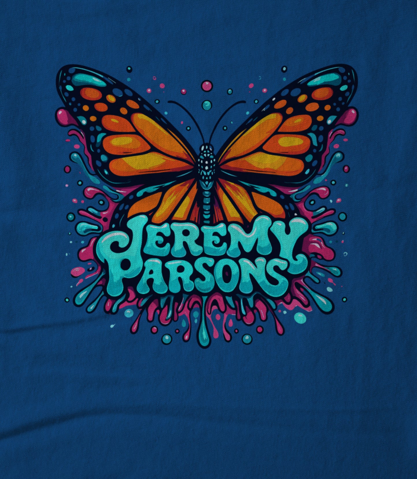 Jeremy Parsons Psychedelic Butterfly Hoodie