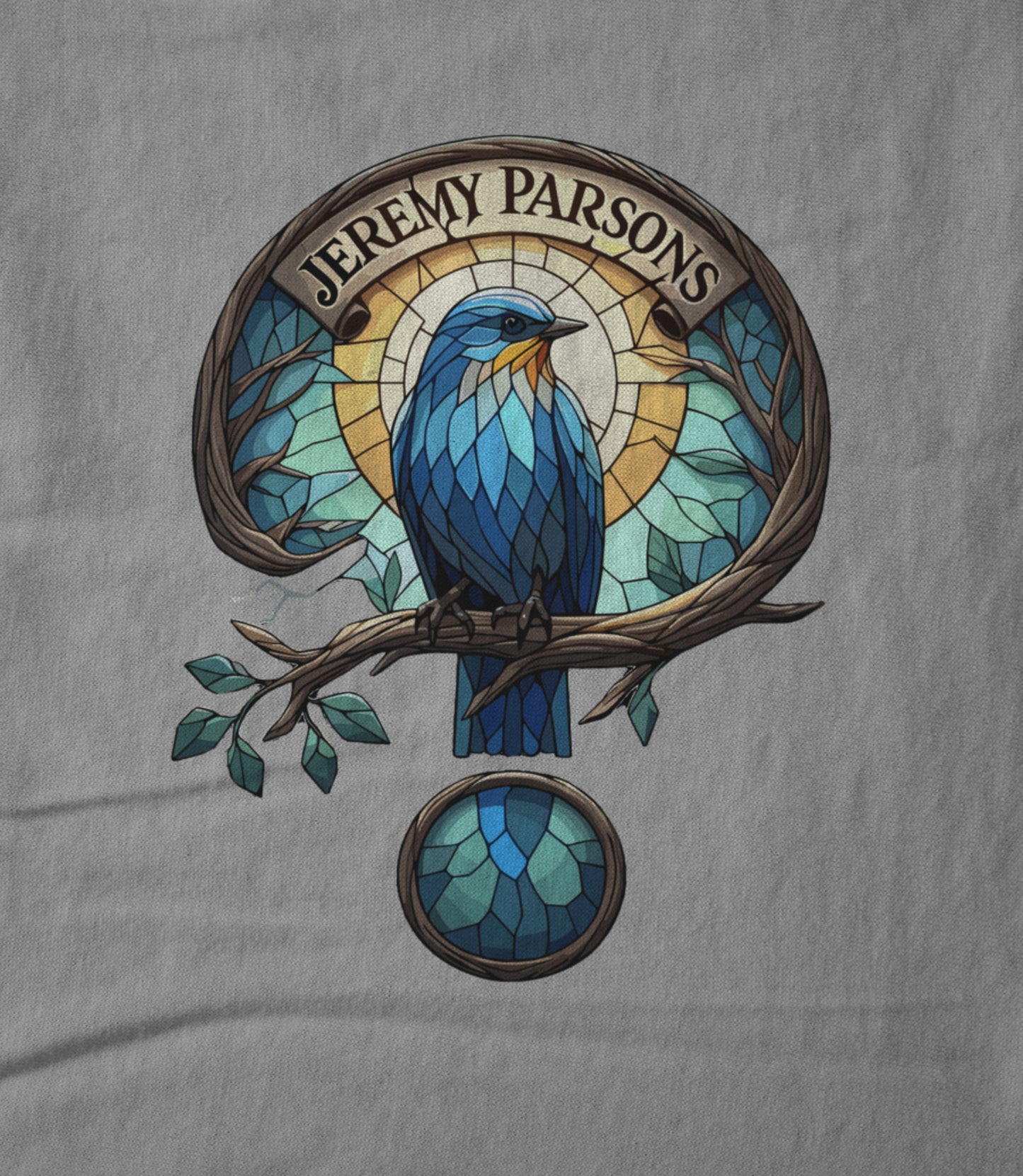 Why Is The Bluebird Blue? - Heather Grey Hoodie