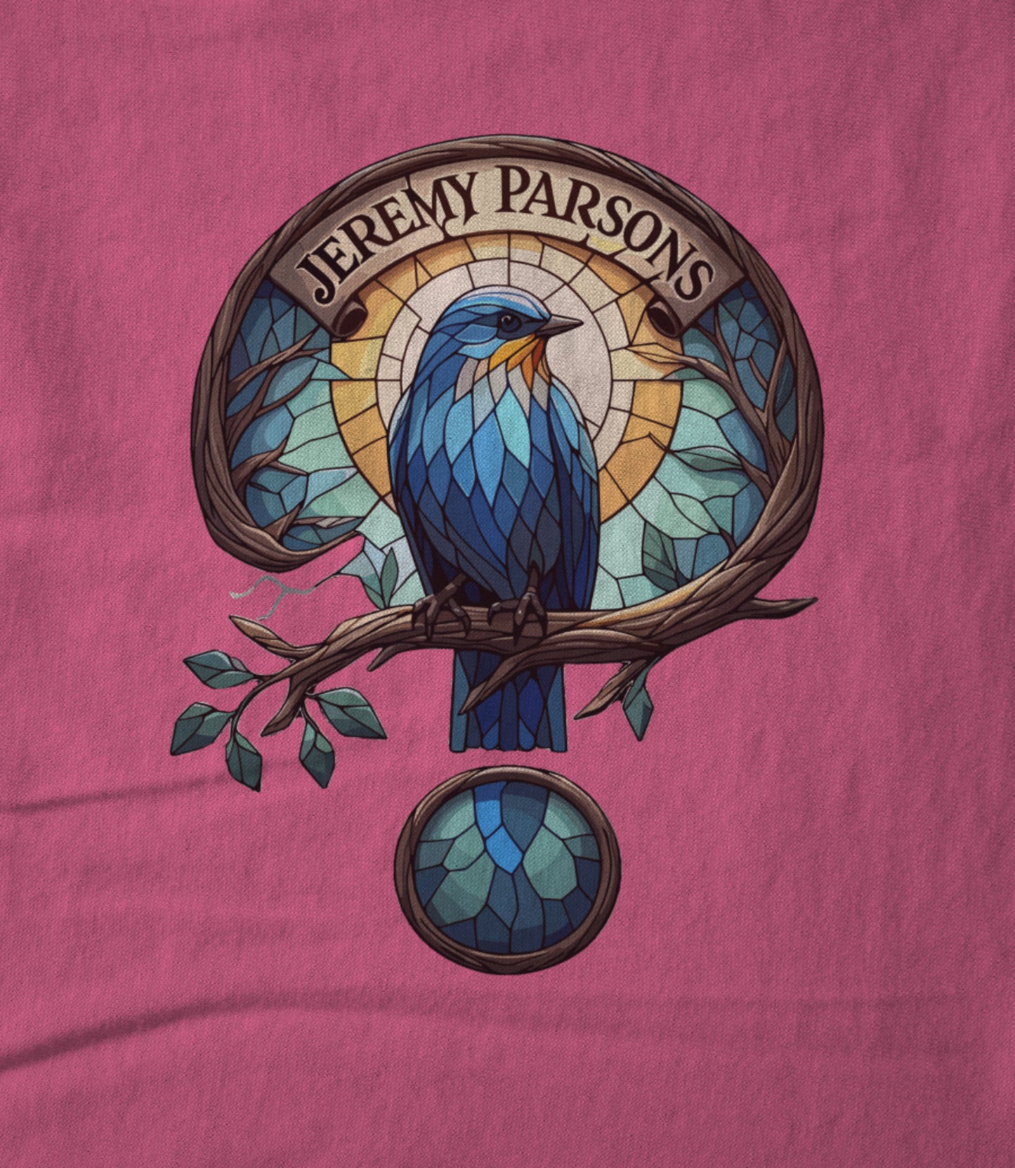 Why Is The Bluebird Blue? - Berry Pink Unisex T-shirt